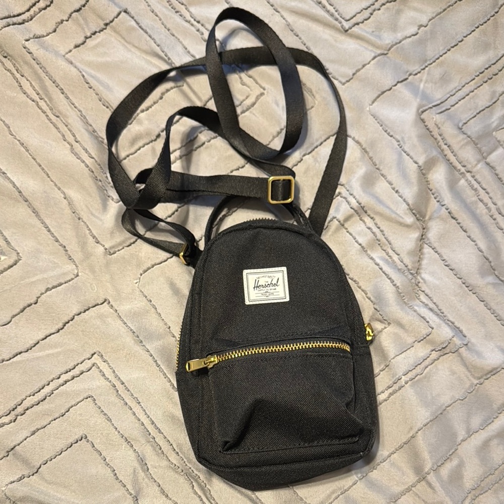 Herschel Supply Company Black Crossbody Bag